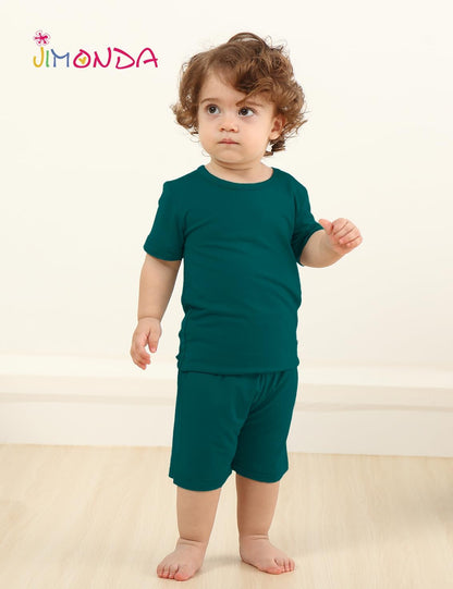 Jimonda Baby Boys Girls Pajama Sets Toddler Sleepwear Cool Jammies 2pcs Viscose from Bamboo PJs