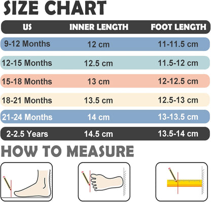 Baby Shoes Boys Girls First Walkers Cute Animals Toddler Sneakers Prewalkers Rubber Sole