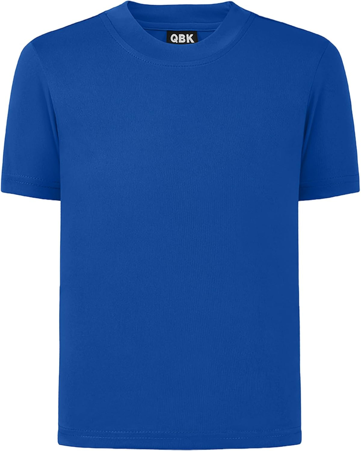 QBK 2T to Youth Neon Shirt Kids UPF 50+ Dry Fit Athletic Short Sleeve Rash Guard T Shirts for Boys
