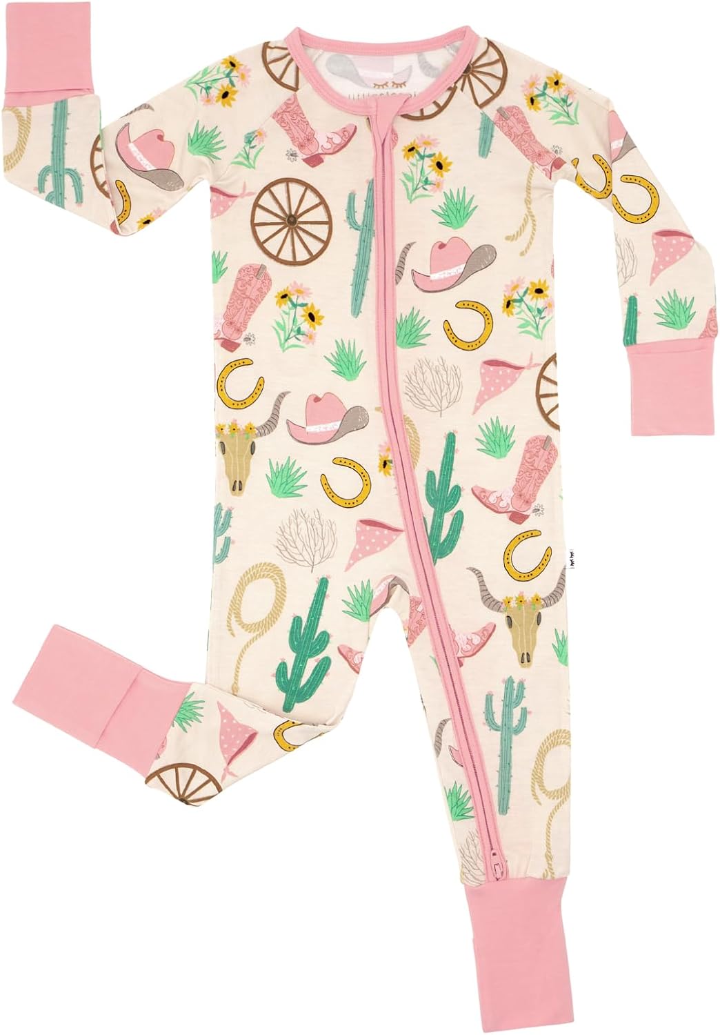 Little Sleepies Pajamas for Baby Boys & Girls, Viscose from Bamboo Baby Pajamas, Preemie & Newborn