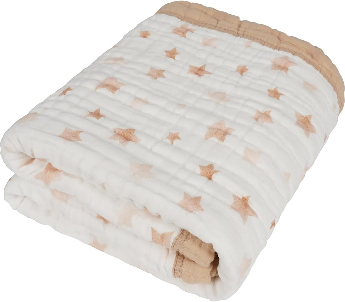 Organic Cotton Muslin Baby Blanket for Boys and Girls - Luxurious Soft Toddler Quilt for Swaddling