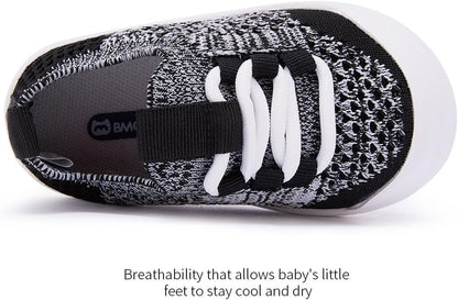 BMCiTYBM Baby Shoes Boy Girl Infant Sneakers Non-Slip First Walkers 6 9 12 18 24 Months