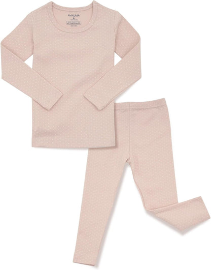 AVAUMA Baby Boys Girls Pajama Set 6M-7T Kids Cute Toddler Snug fit Pattern Design Pjs Cotton