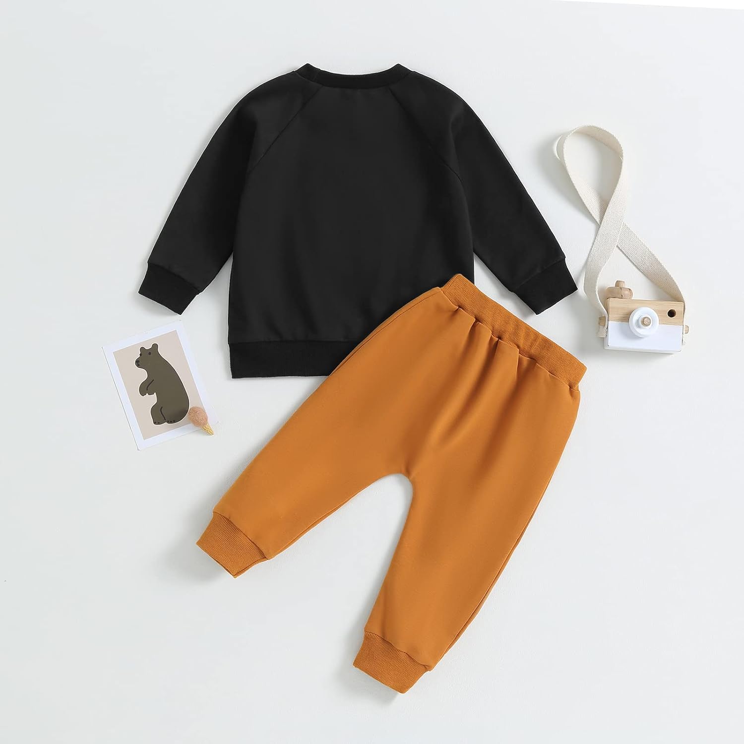 WZTYYDS Toddler Boy Clothes 2T 3T 4T 5T Fall Outfits Baby Pullover & Pants Sets Kids Winter 2Pcs