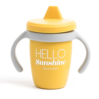 Sippy Cup by Bella Tunno, Silicone Training Cup with Transition Handles for Infants, Toddlers &
