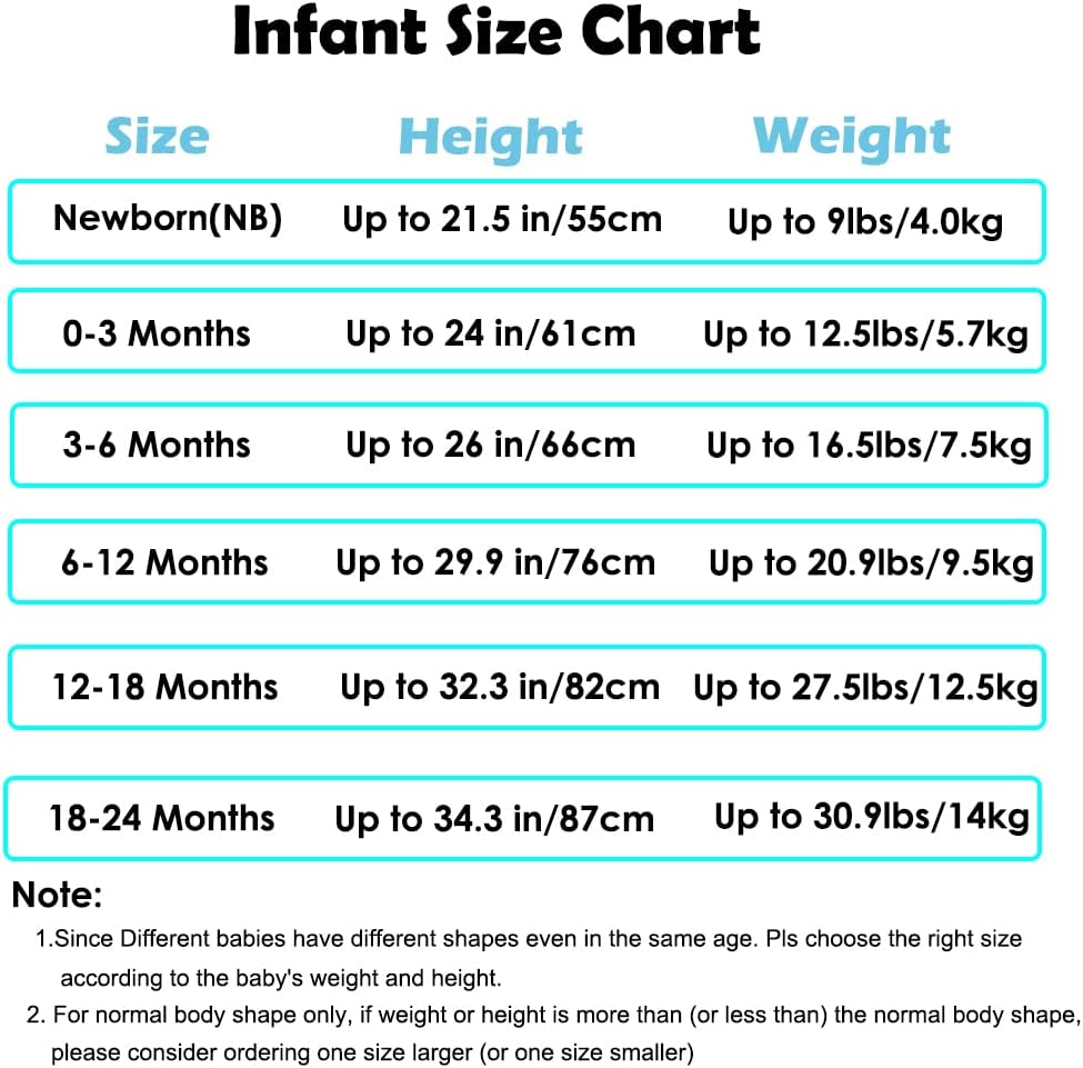 Aablexema Baby Zipper Pajamas Bamboo Rayon, 3pcs Unisex Infant Onesie with Mitten Long Sleeve