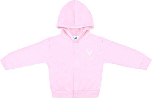 Creative Knitwear College Baby Snap Hooded Jacket - Team Logo, Multiple Colors, for Boys & Girls