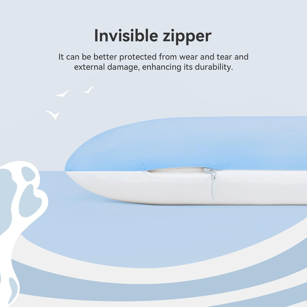 AM AEROMAX 2.75 Inches King Size Hyper Slim Memory Foam Pillow for Stomach and Back Sleepers