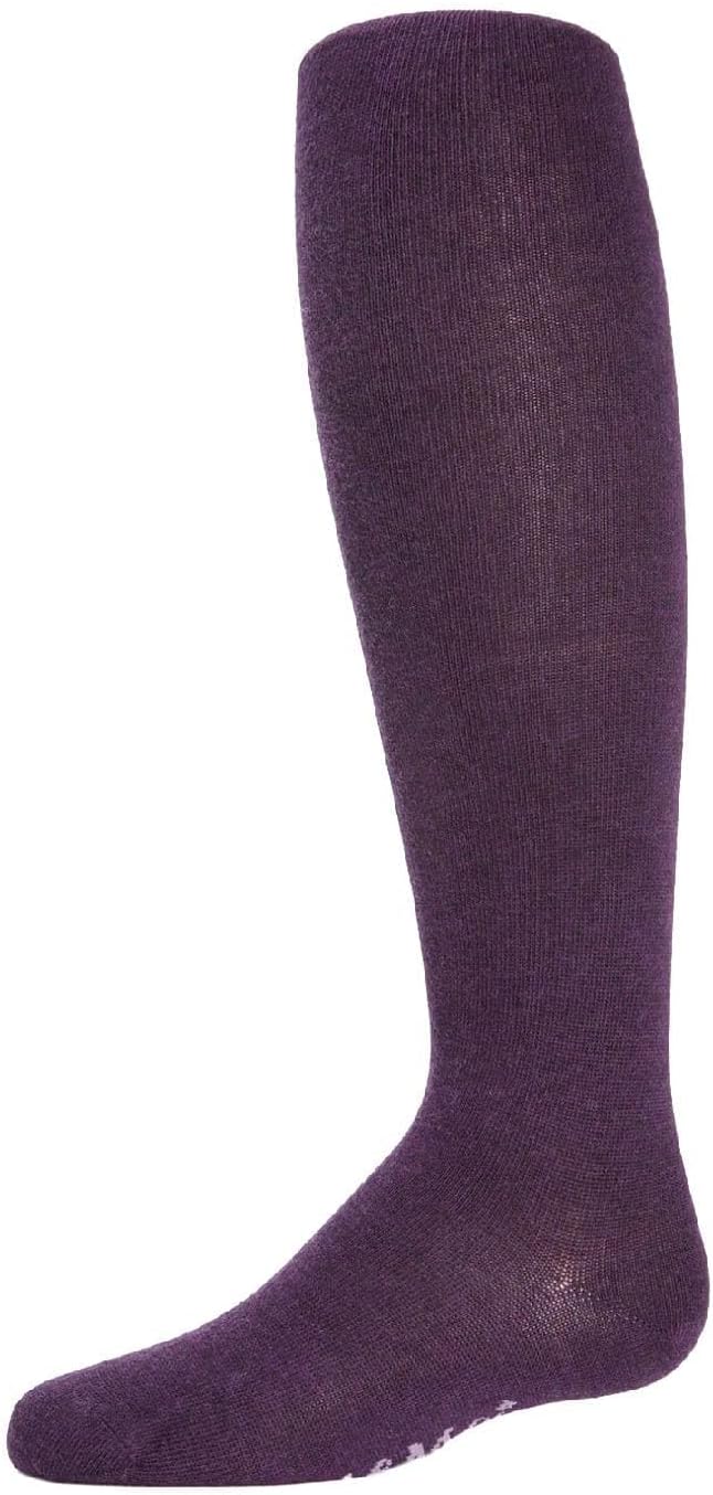 MeMoi Soft Pima Cotton Tights for Girls, Soft and Lightweight Opaque Tights for girls - Sizes 8 to