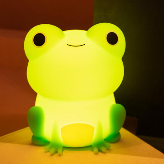 Night Light for Kids, Cute Frog Night Lamp Bedroom Nightlight for Girls Boys Teens, USB