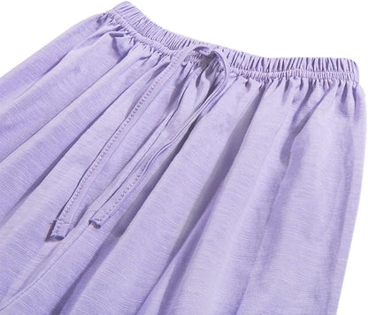 PAUBOLI Baby Long Bloomers Soft Cotton Harem Pants for Boys Girls 12M-7T
