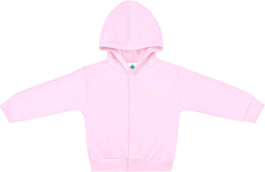 Creative Knitwear College Baby Snap Hooded Jacket - Team Logo, Multiple Colors, for Boys & Girls