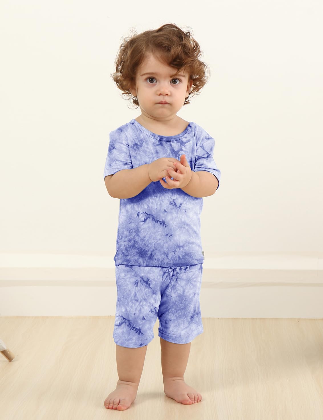 Jimonda Baby/Toddler Soft Sleepwear Short sleeve Kids Cool Pajama Outdoor 2-Piece Shirt&Shorts