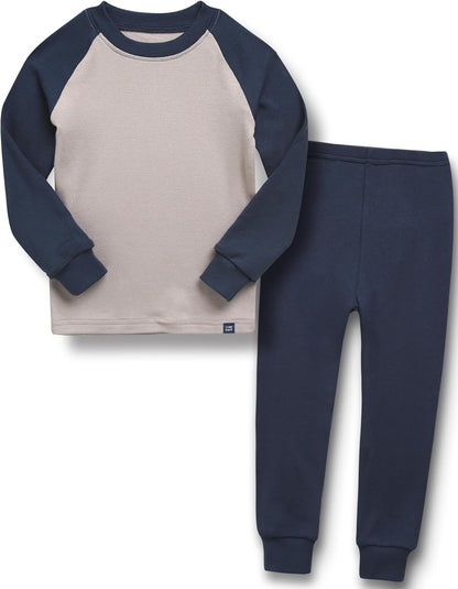 VAENAIT 6M-12Y Toddler Toddler Kids Toddler Girls Boys Soft Comfy Modal Tencel Solid Raglan