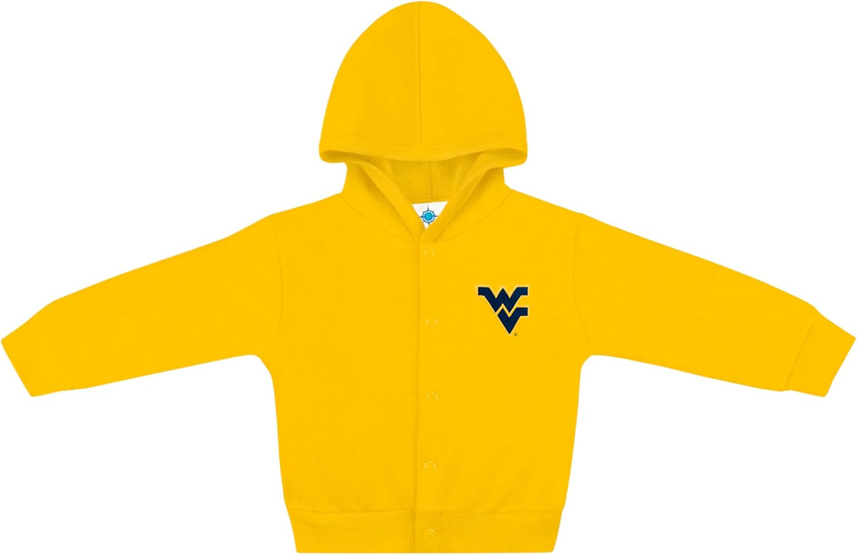 Creative Knitwear College Baby Snap Hooded Jacket - Team Logo, Multiple Colors, for Boys & Girls