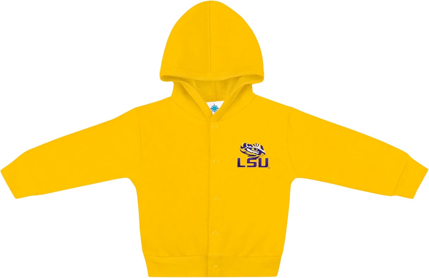 Creative Knitwear College Baby Snap Hooded Jacket - Team Logo, Multiple Colors, for Boys & Girls