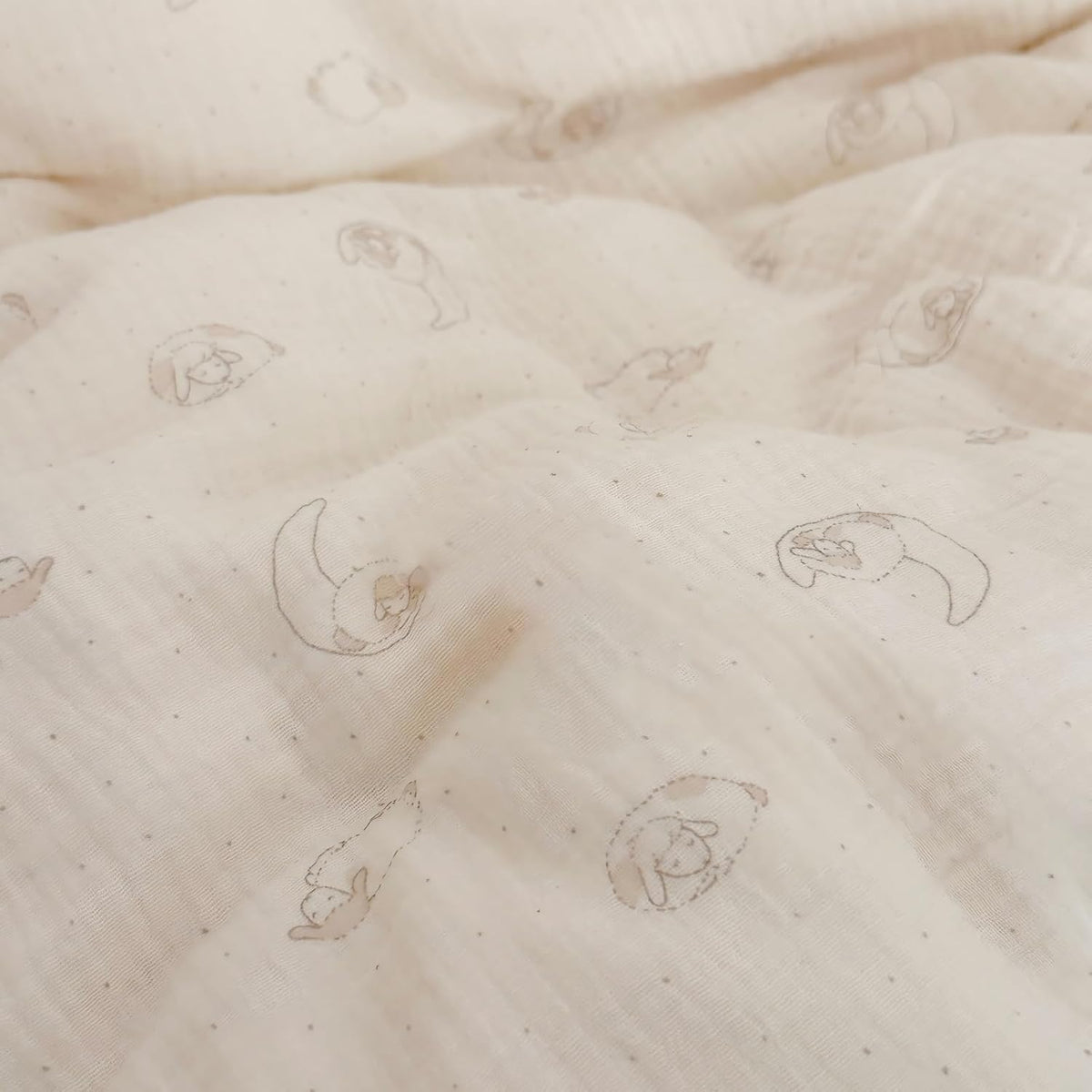 BuLuTu Muslin Toddler Pillow Case, 14"x20", Envelope Closure, 100% Cotton, Girls Boys Pillow Cover