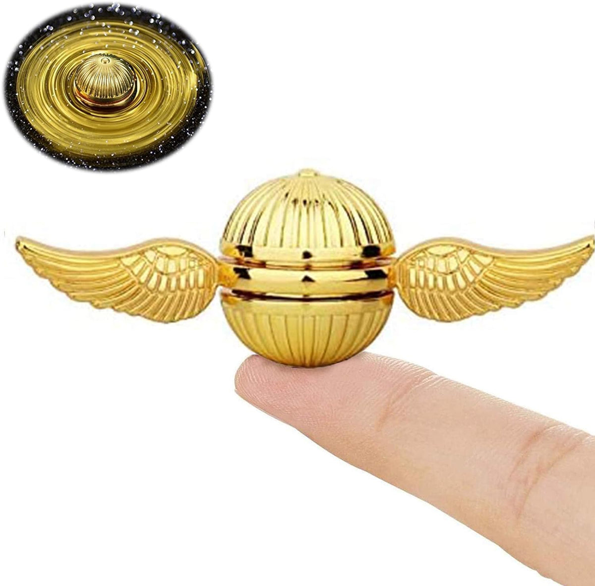 Cool Fidget Spinner for Kids Adults, Magic Orb Finger Hand Spinner Toys Stress Relief Ball Sensory
