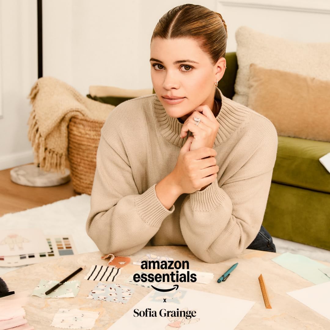 Amazon Essentials x Sofia Grainge Unisex Toddlers and Babies' Legging, Pack of 3