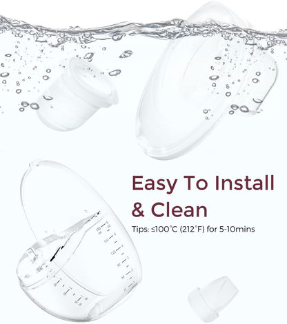 Momcozy Full Set Collector Cup Only Compatible with Momcozy Mobile Style | M6 NOT for Others.