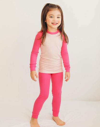 VAENAIT 6M-12Y Toddler Toddler Kids Toddler Girls Boys Soft Comfy Modal Tencel Solid Raglan
