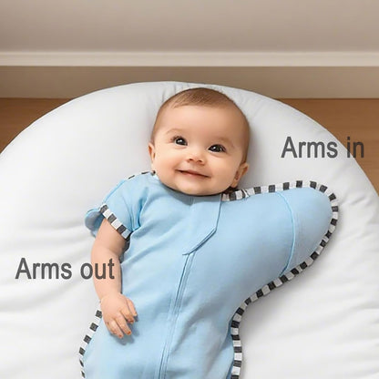 Baby Transition Swaddle 2-Pack, Newborn Sleep Sack, Arms Up Design (Arms In/Out), Infant Swaddle