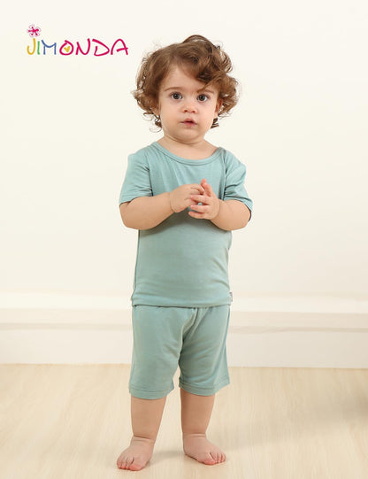 Jimonda Baby Boys Girls Pajama Sets Toddler Sleepwear Cool Jammies 2pcs Viscose from Bamboo PJs