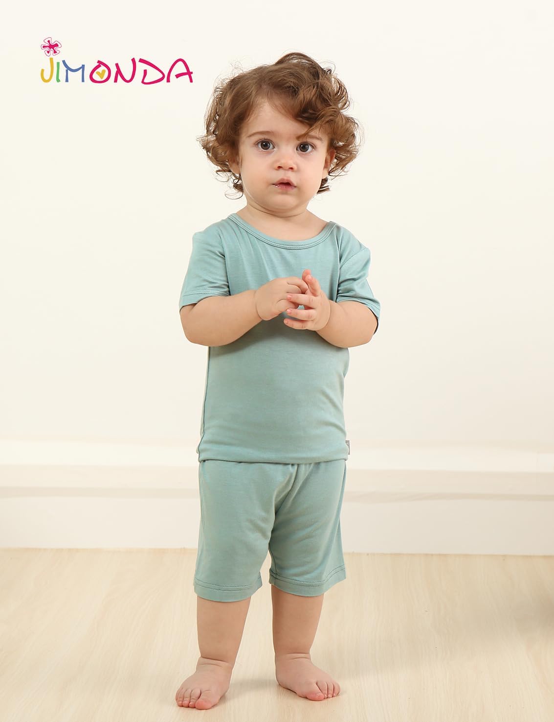 Jimonda Baby Boys Girls Pajama Sets Toddler Sleepwear Cool Jammies 2pcs Viscose from Bamboo PJs