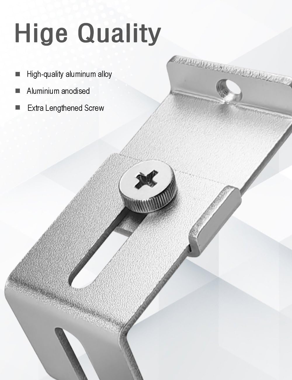 Charger Lock to Outlet, ILIVABLE Adjustable Metal Outlet Lock, Firmly Secures Power Plug from