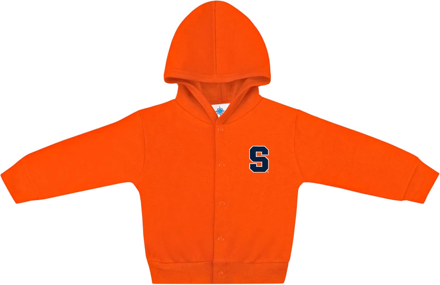 Creative Knitwear College Baby Snap Hooded Jacket - Team Logo, Multiple Colors, for Boys & Girls