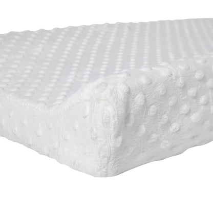 Baby Changing Pad Cover, Super Soft Plush Dot Diaper Changing Table Covers for Baby Girls and Boys