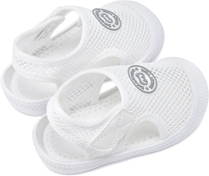 BMCiTYBM Baby Boy Girl Closed Toe Summer Sandals Lightweight Shoes Infant Non-Slip First Walking