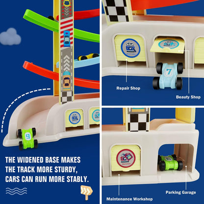 Toddler Car Ramp Toy – Keeps Kids Engaged & Builds Motor Skills (Ages 2–4)