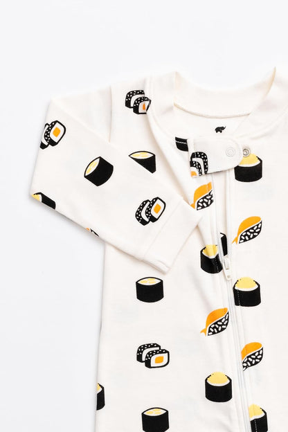 MONICA + ANDY Baby Organic One-Piece Baby Pajamas