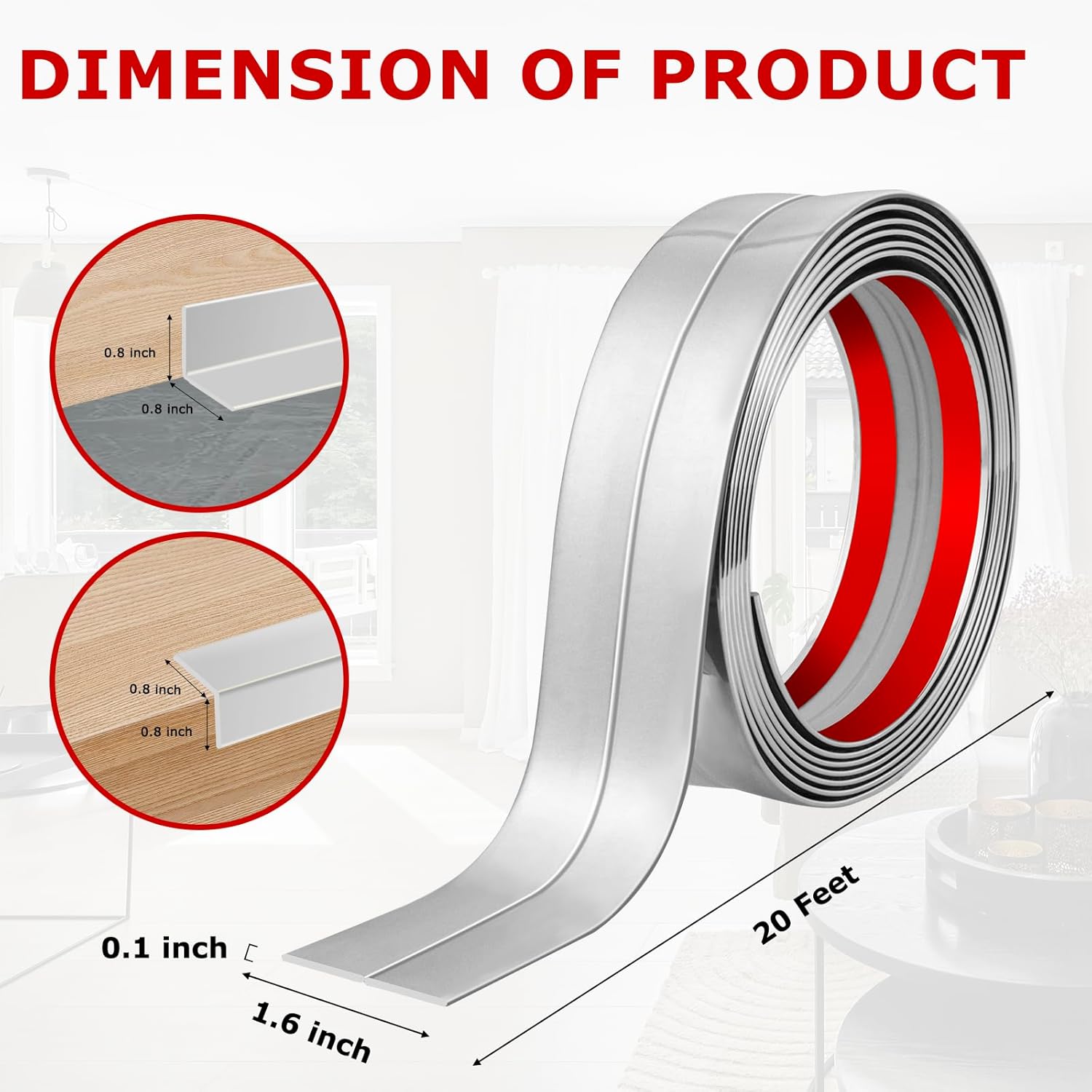 Flexible Wall Corner Protector Moulding Trim Peel and Stick Wall Corner Guards Edge Protector Self