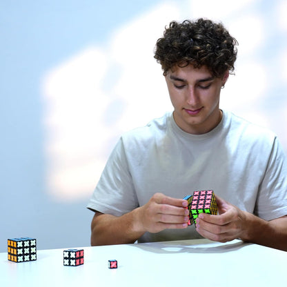 TOSY Magnet Cube 4x4 - 560 Magnets, 70 Blocks, 8 in 1 Toy: Puzzle Cube Game, Creative Building