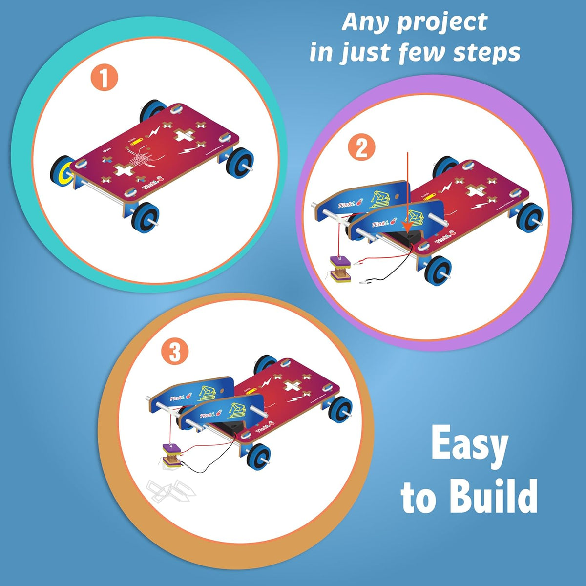 Butterfly EduFields 30in1 STEM Kits for Kids Age 8-10-12 | STEM Toys for Ages 8-13 | Electricity &