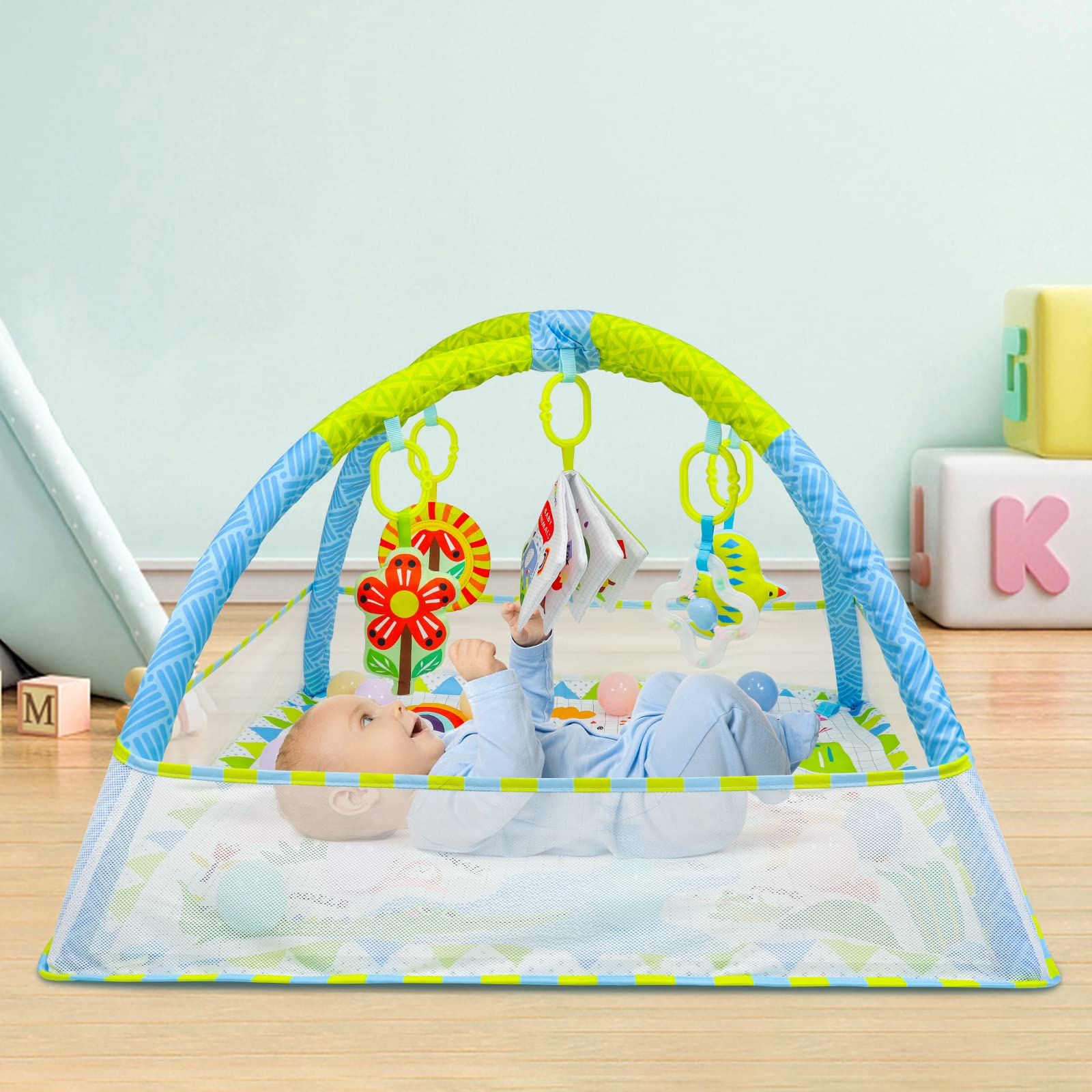 Dr.Rapeti Baby Play Mat, Baby Play Gym, Playmat & Floor Gyms, Baby Ball Pit