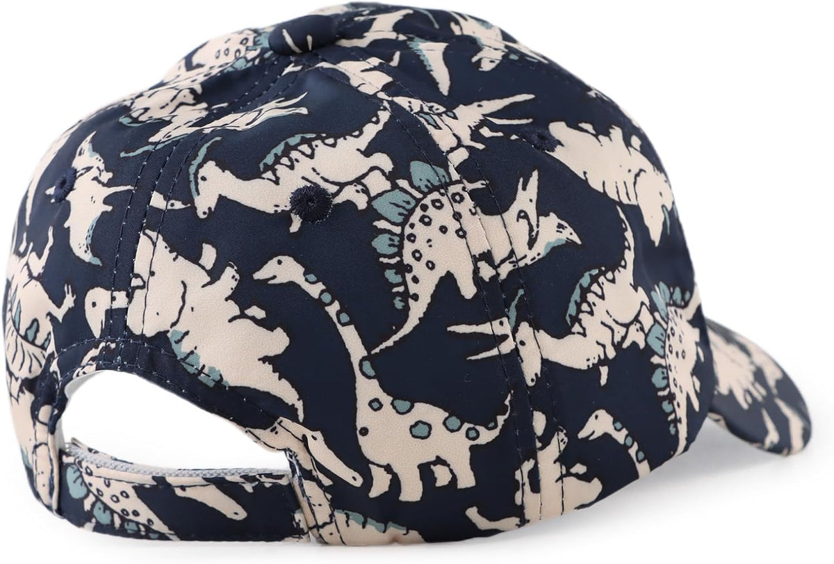 JANGANNSA Dinosaur Boys Girls Caps Embroidery Baby Baseball Caps Cotton Infant Toddler Kids Hat