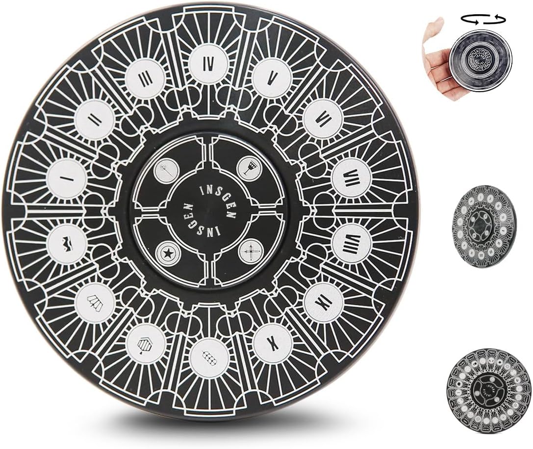 Fidget Toys Fidget Spinners for Adults, Metal Spinning Spinner Top Toy, Anxiety Toys Stress Relief