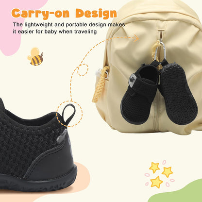 FEETCITY Baby Walking Shoes Barefoot Baby Shoes Infant Sneakers Newborn Crib Shoe Lightweight