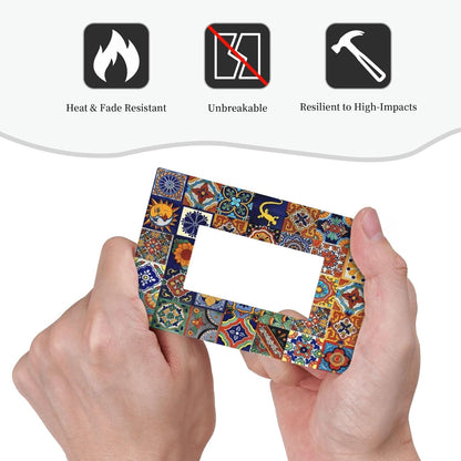 Talavera Mexican Tiles Traditional Color Decoration Print Decorative Outlet Covers 1 Gang Single
