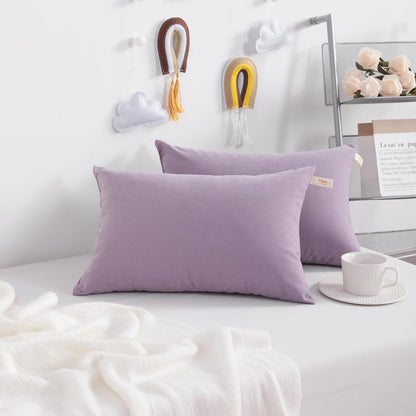 NTBAY Toddler Pillows, Down Alternative 13"x18" Pillows, Machine Washable - Soft and Breathable