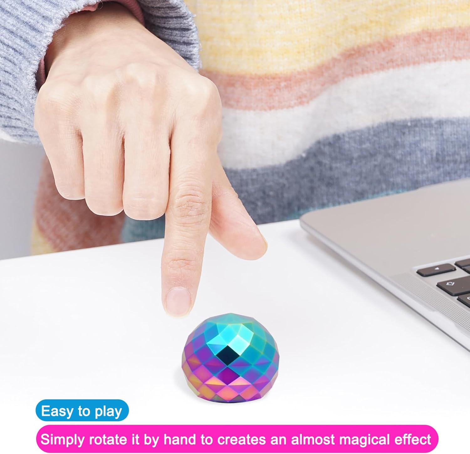 Desk-Fidget-Kinetic-Toys Cool-Gadgets: Cool-Stuff Thing Game Toy for Adult Teen Children Kid