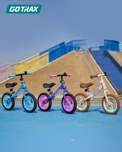 Gotrax KS12 Toddler Balance Bike, 12" No-Pedal Bike for Boys&Girls Ages 2-5