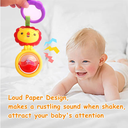 Baby Toys, Cartoon Animal Hanging Rattle Toys, Handbells Baby Rattles, Baby Bed Crib Car Seat