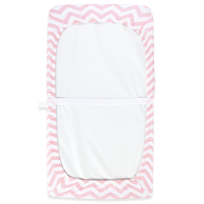 Cuddly Cubs Changing Pad Covers ??2 Pack ??Snuggly Soft Plush Cotton Changing Table Covers for Girl