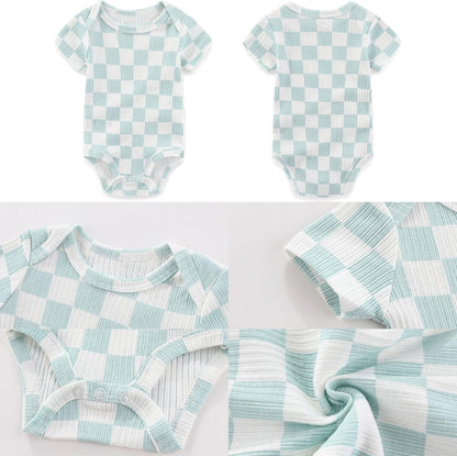 Four Seasons Baby Boy Girl Bodysuits 5-Pack Cotton Comfort Short Sleeve Baby Clothes Soft Infant
