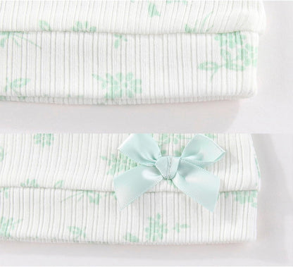 Newborn Baby Boy Girl Caps Mittens Socks Set Cotton Baby Essentials Accessories (Hats+Gloves+Socks)