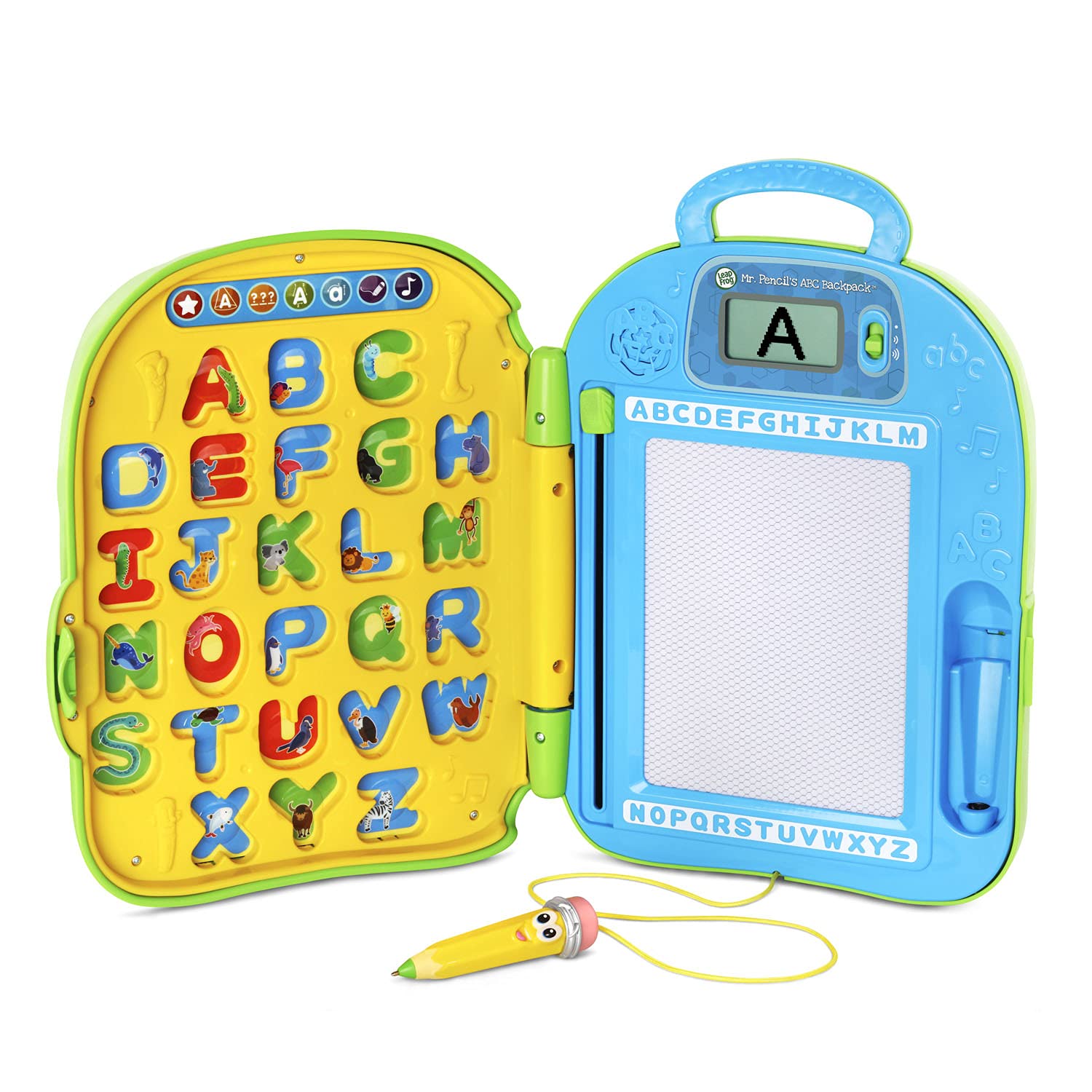 LeapFrog Mr. Pencil's ABC Backpack (Frustration Free Packaging), Green